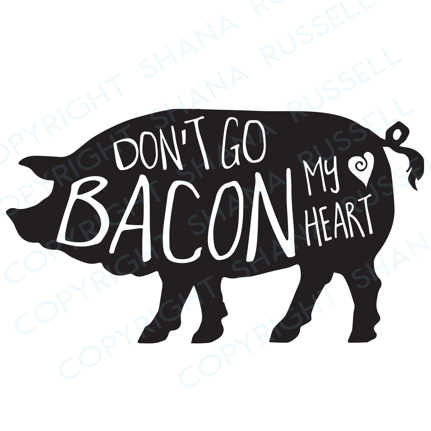 Don't Go Bacon My Heart - Full Color Tote