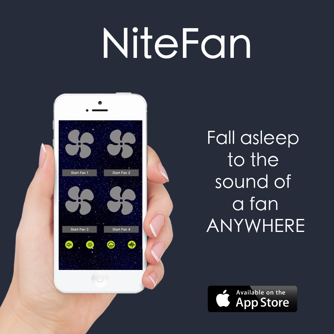 NiteFan - White Noise App iPhone - Shana's